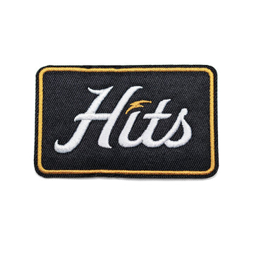 Hits Gold Border Patch
